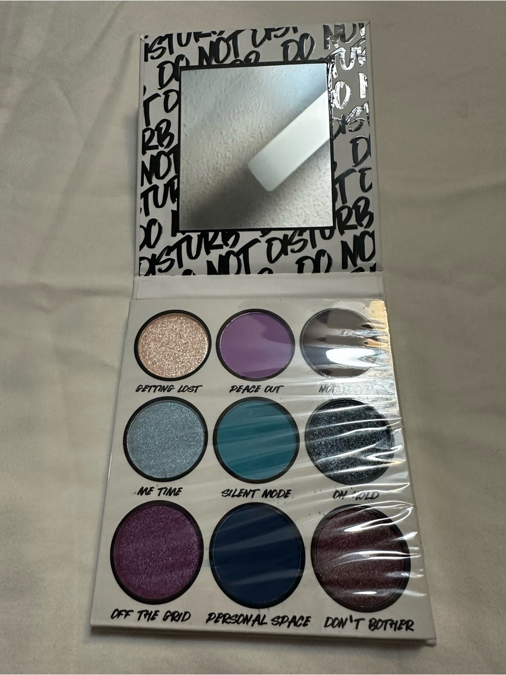 BH COSMETICS Eyeshadow Palette - Purple, Blue, Teal & Shimmer Shades